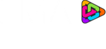 CMA Expo logo with black and white text and a colorful play button symbol