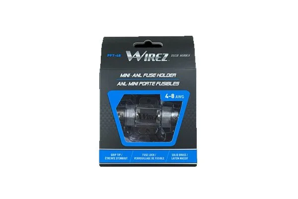 WIREZ 4/8 AWG Mini ANL Fuse Holder with Fuse  PFT-48