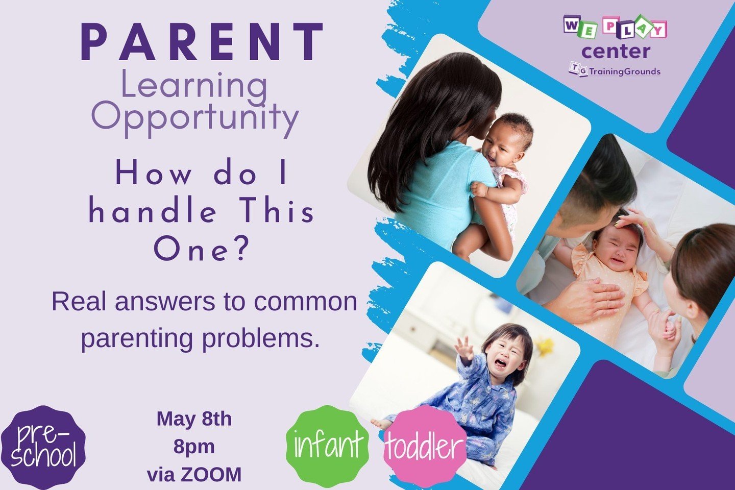 Join us Tomorrow for a fantastic Parent Learning Opportunity!

Empowering Parents with Real Solutions for Everyday Parenting Challenges 

Register now by clicking the link in the bio.

@homegrownhbcc @La_Believes @agendaforchildren