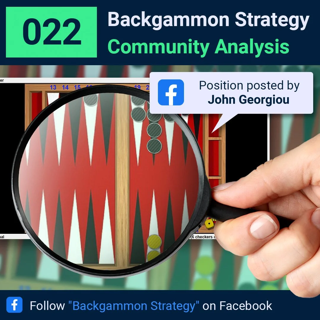 Backgammon Strategy Community Analysis 022