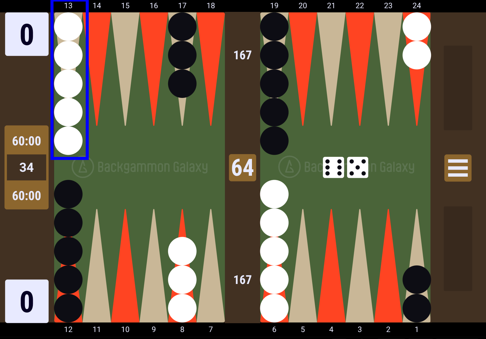 Default Backgammon Position How to Set Up a Backgammon Board: The Official Starting Position ...