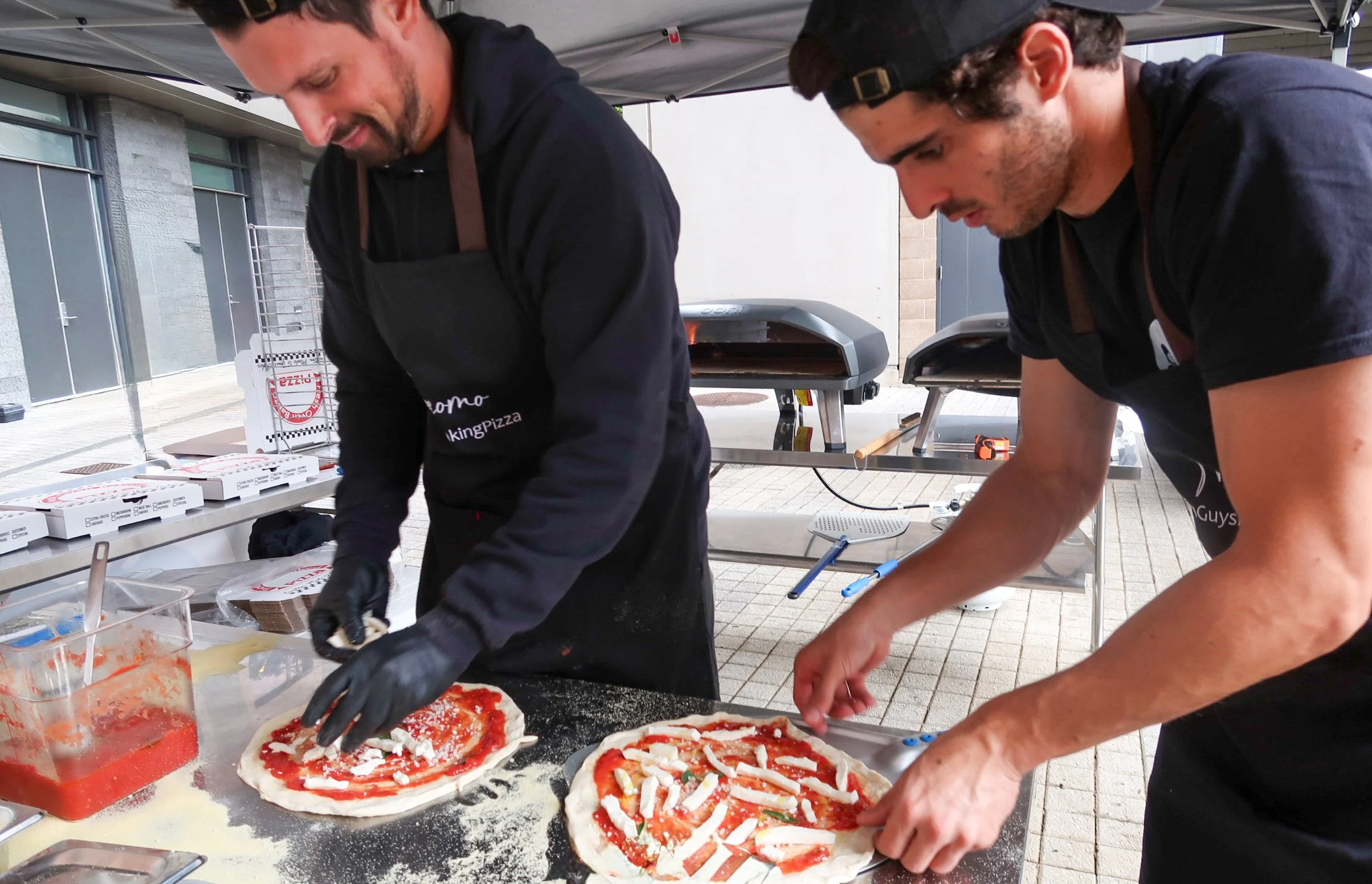 Neapolitan Pizza Catering Service for 40 People