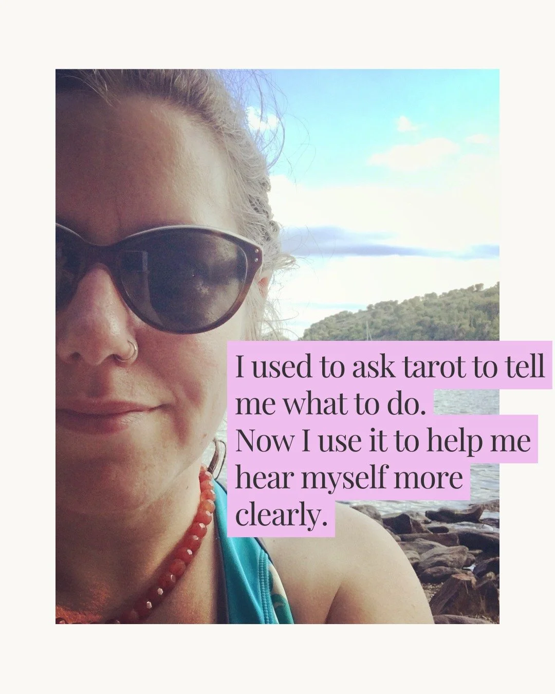 I used to use tarot because I didn't trust myself.

In my anxious twenties, I pulled cards for almost every decision. I wanted them to tell me what to do. I wanted certainty. I wanted to know I wasn't going to make the wrong choice.

But I wasn't act
