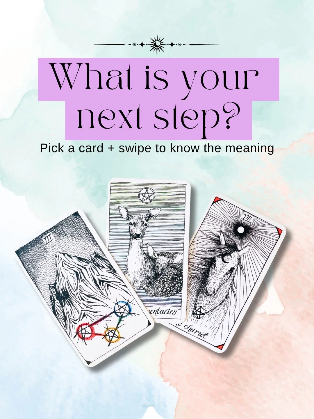 Let's end the week with a little tarot play.

Take a breath. Think about one are of confusion in your life. 

Then choose the card you're drawn to:
3 of Pentacles
Queen of Pentacles
The Chariot

Don't overthink it. Don't choose the card you think you