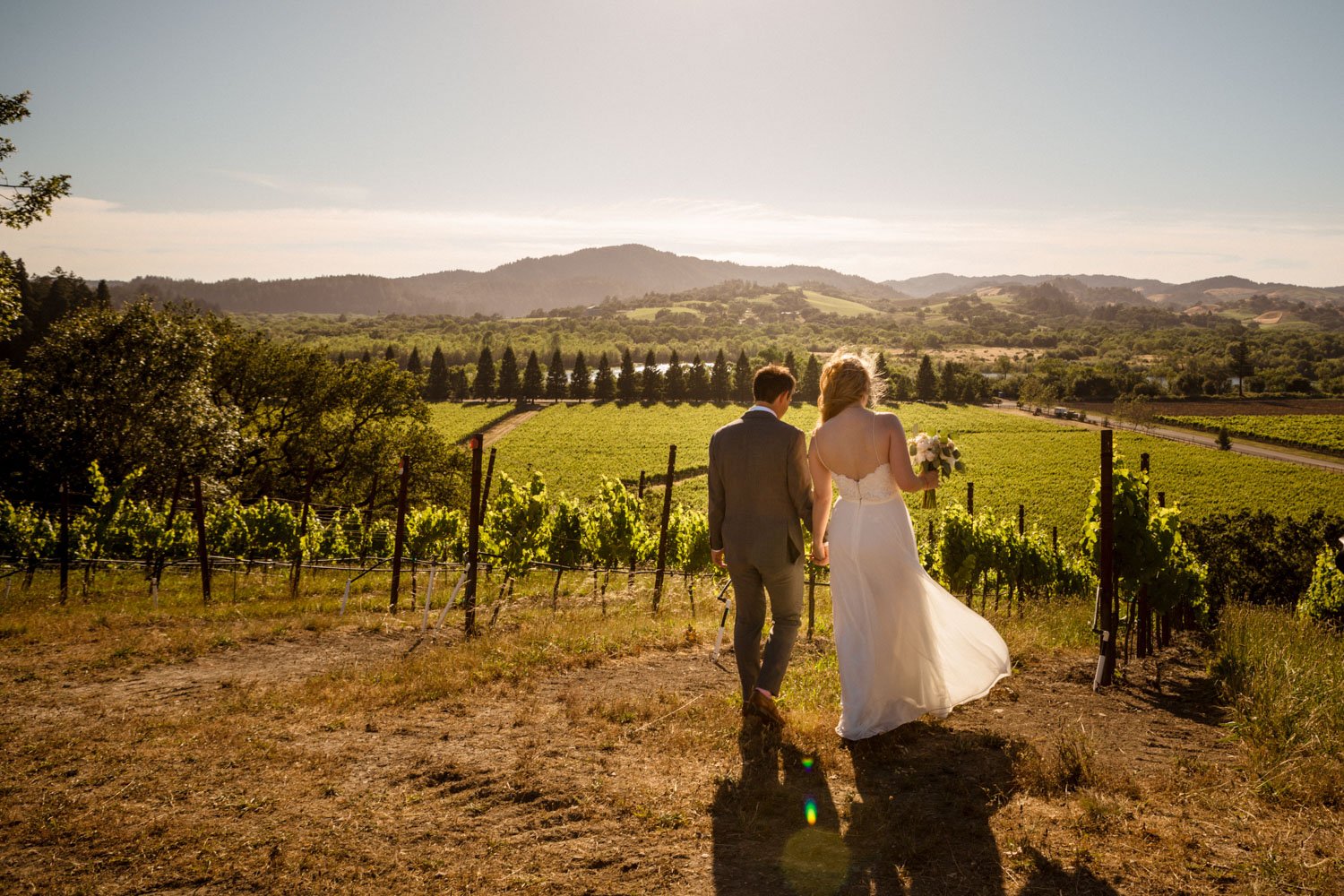 jenny & mike; copain wines, healdsburg, ca
