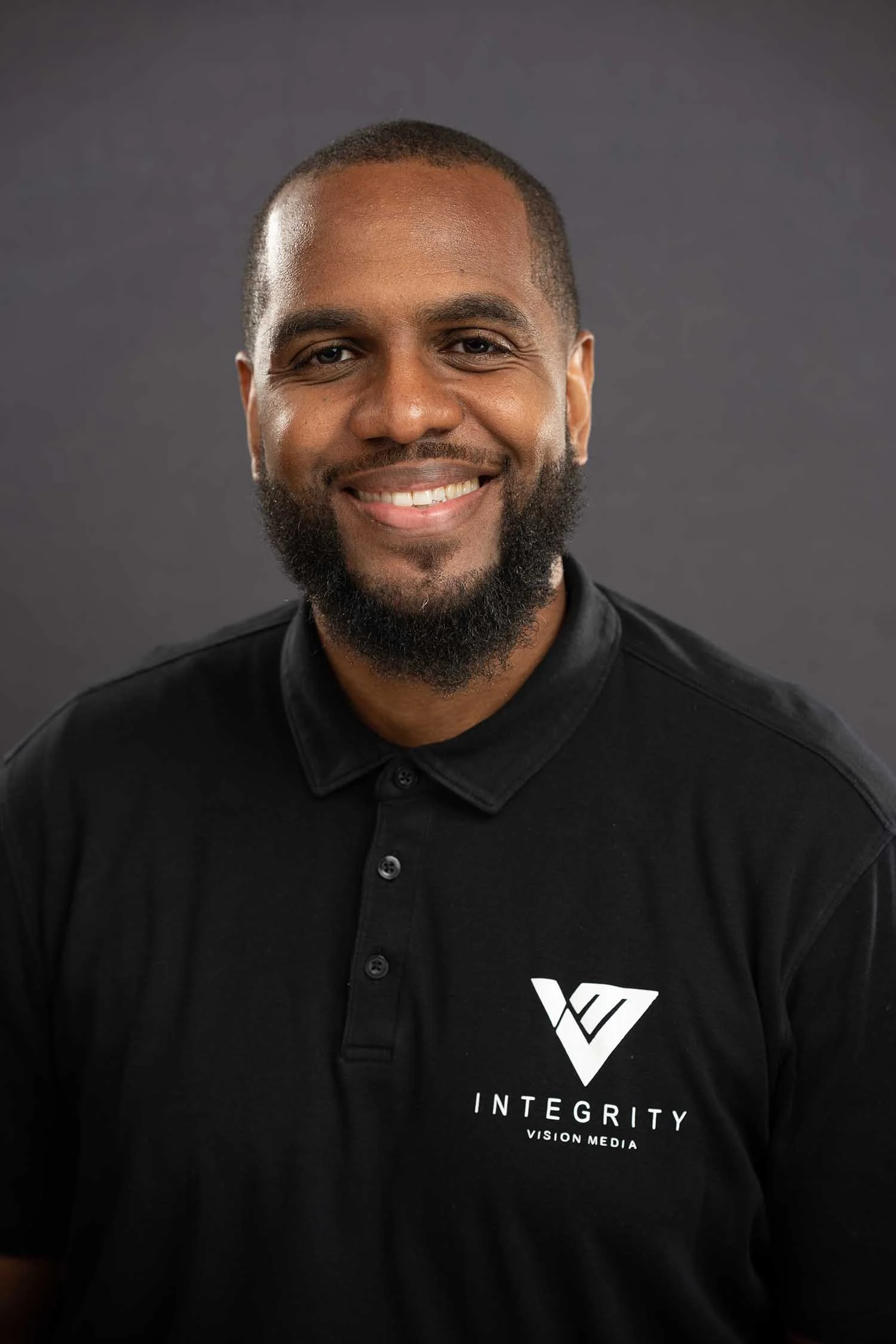 headshot of founder of integrity vision media a Chicago-based video production company