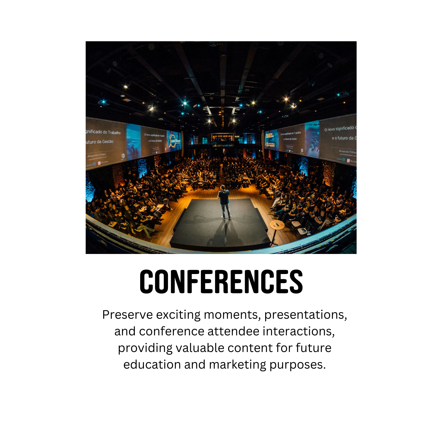 conferences for integrity vision media a Chicago-based video production company