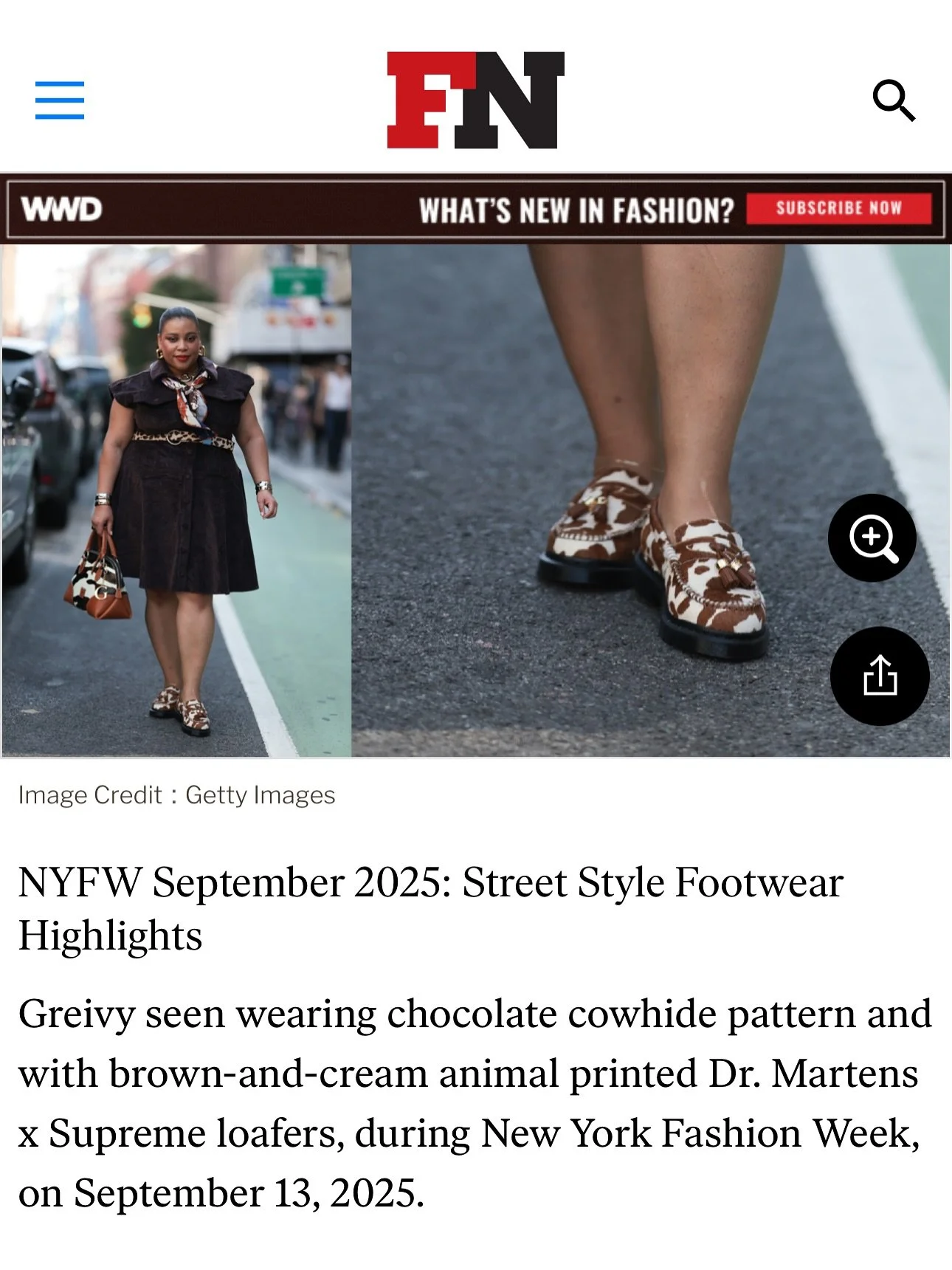 Flash back to this @wwd x @footwearnews NYFW article featuring highlighting my favorite loafers from @drmartensusa x @supremenewyork 
📸 @jeremy.moeller 
#supremenewyork #supreme #nyfw #streetstyleluxe #streetstyleinspo #streetstylefashion #streetwe