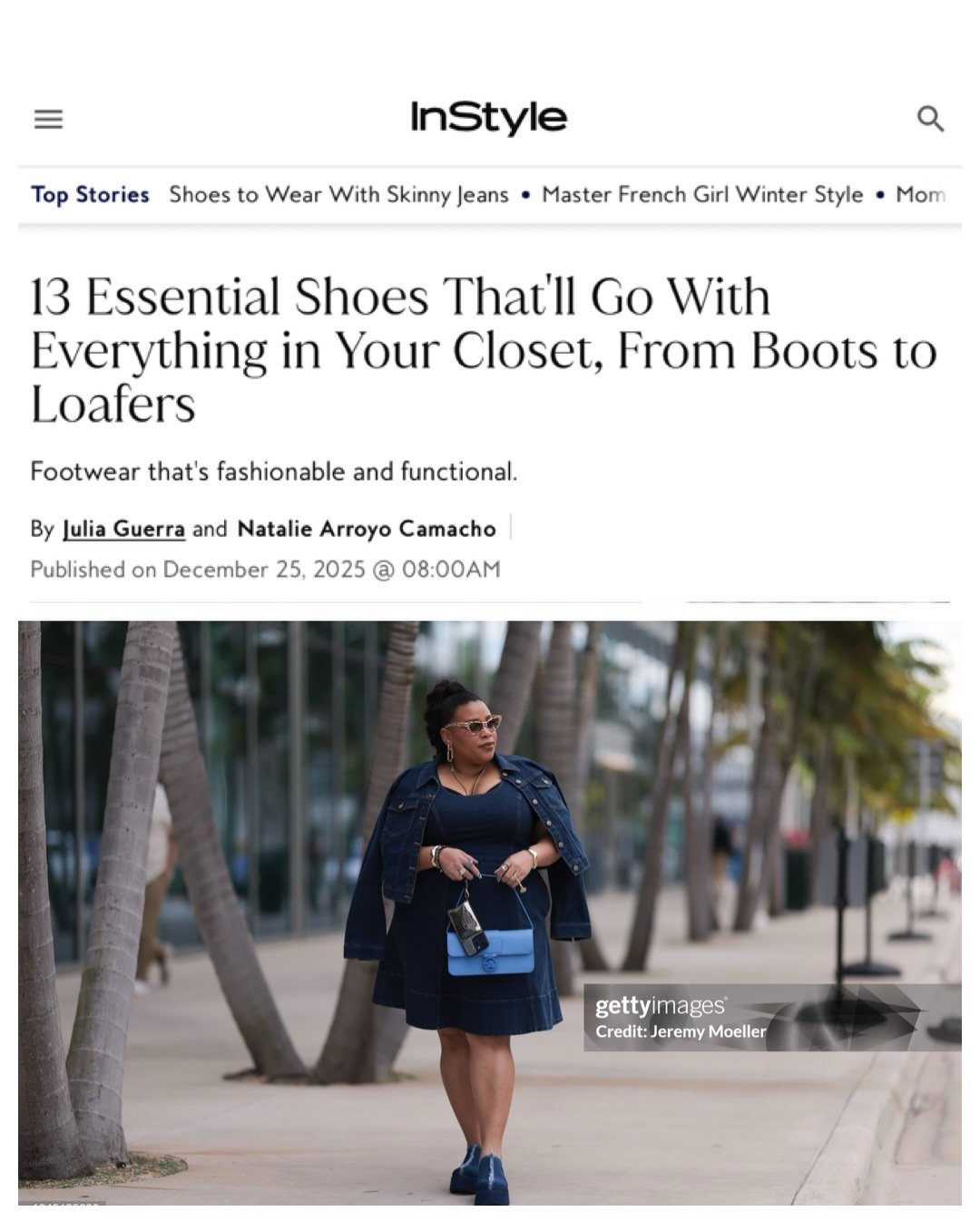 Thanks for the feature @instylemagazine 
13 Essential Shoes That&rsquo;ll Go With Everything in Your Closet, From Boots to Loafers

Footwear that&rsquo;s fashionable and functional.

By Julia Guerra  and Natalie Arroyo Camacho
  @juliee_girl @persona