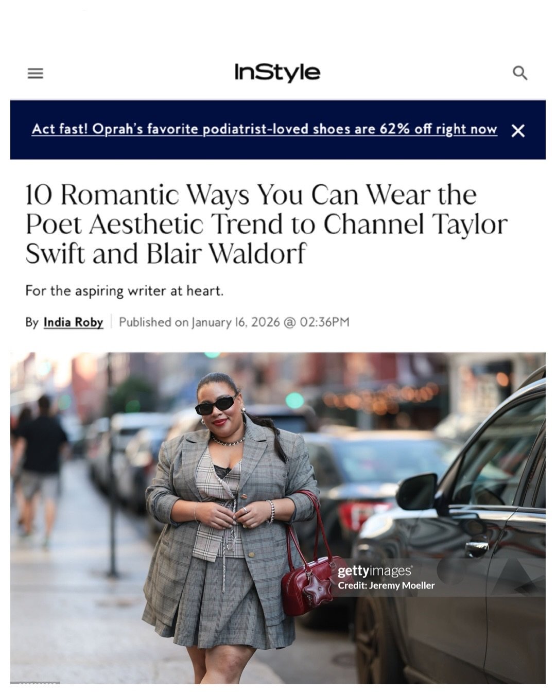 Thanks for the feature @instylemagazine 

10 Romantic Ways You Can Wear the Poet Aesthetic Trend to Channel Taylor Swift and Blair Waldorf

For the aspiring writer at heart.

By India Roby  @indiajde 
📸 @jeremy.moeller 

https://www.instyle.com/poet