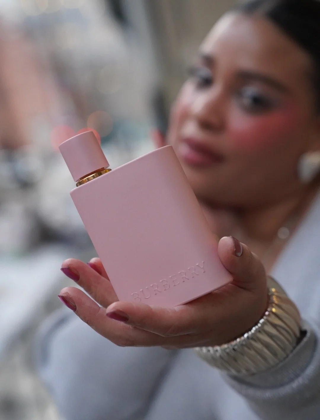 Cherry on top? More like all over. 🍒✨
@burberrybeauty Her Parfum 

This is sweet without being saccharine creamy vanilla and amber swirl into mossy musk that hugs your skin like a secret you definitely want everyone to smell. Wear it when you want y