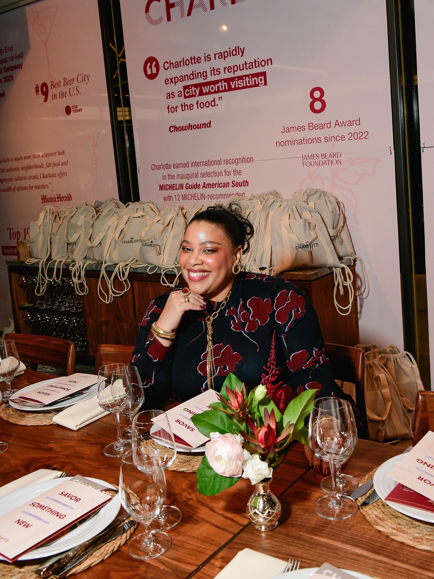 AD| Still glowing from an unforgettable night celebrating the elevated food scene of Charlotte, North Carolina with @charlottesgotalot and so grateful to experience it on the James Beard Foundation @platformbyjbf here in NYC. ✨🍽️

Oh, what a night. 