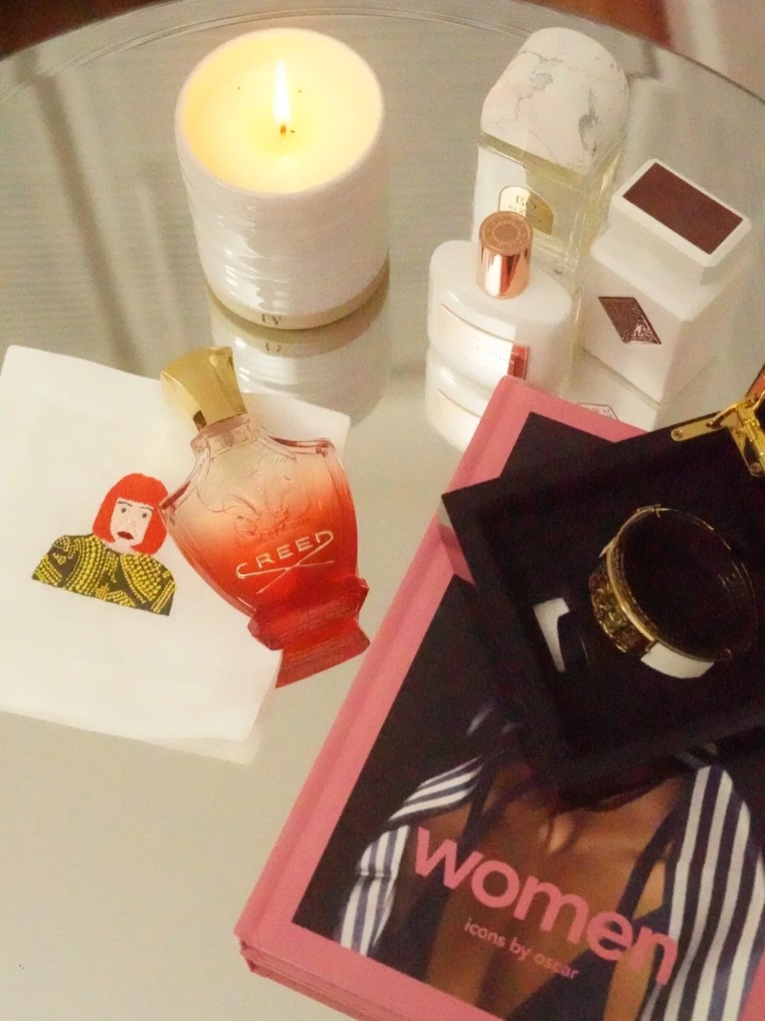 Fragrances on rotation this week &mdash; and every single one leaves a trail. ✨

👑 @creedfragrance &ndash; Princess Oud
Regal, smooth, and quietly commanding. A polished oud moment that feels tailored, never loud &mdash; power wrapped in silk.

🌙 @