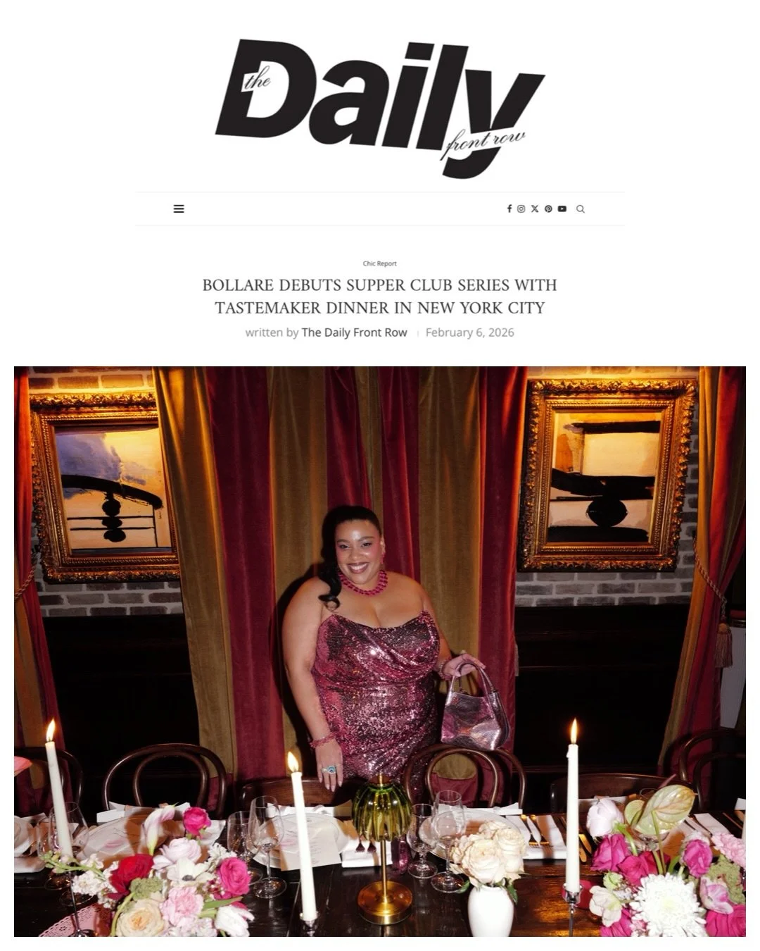 Flashback to a fabulous 𝓖𝓪𝓵𝓮𝓷𝓽𝓲𝓷𝓮'𝓼 with my @bollare x @naturalizer family at the iconic @hotelchelsea ✨🥂

#bollaresupperclub hosted by @juneambrose in celebration of her Naturalizer collaboration. 

Read all about it by the @dailyfrontrow