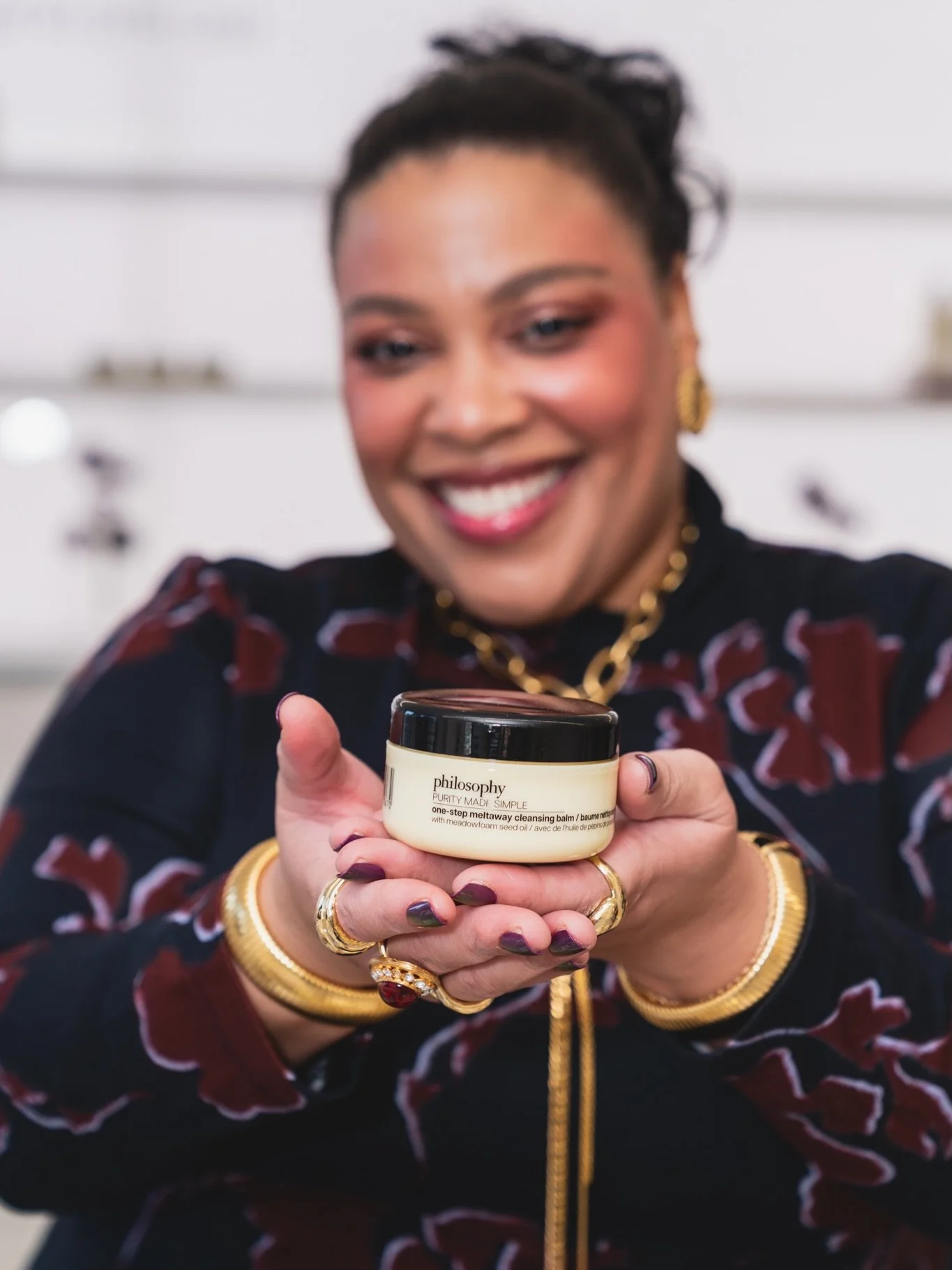 A fresh ritual, elevated ✨ Purity Made Simple One-Step Meltaway Cleansing Balm ✨ 

Meet @lovephilosophy new cleansing balm, your first step to truly clean, balanced skin. This buttery formula melts away makeup, SPF, and daily buildup without strippin