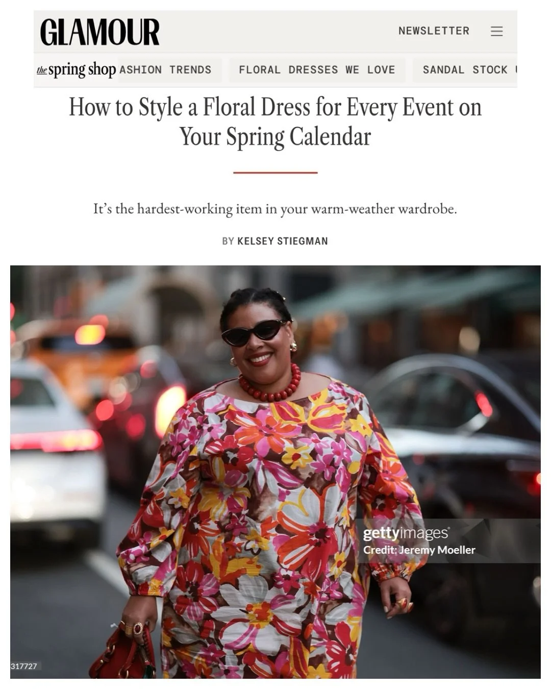Thanks for the feature @glamourmag 
How to Style a Floral Dress for Every Event on Your Spring Calendar
It&rsquo;s the hardest-working item in your warm-weather wardrobe.
BY KELSEY STIEGMAN @klstieg 

📸 @jeremy.moeller 

https://www.glamour.com/stor