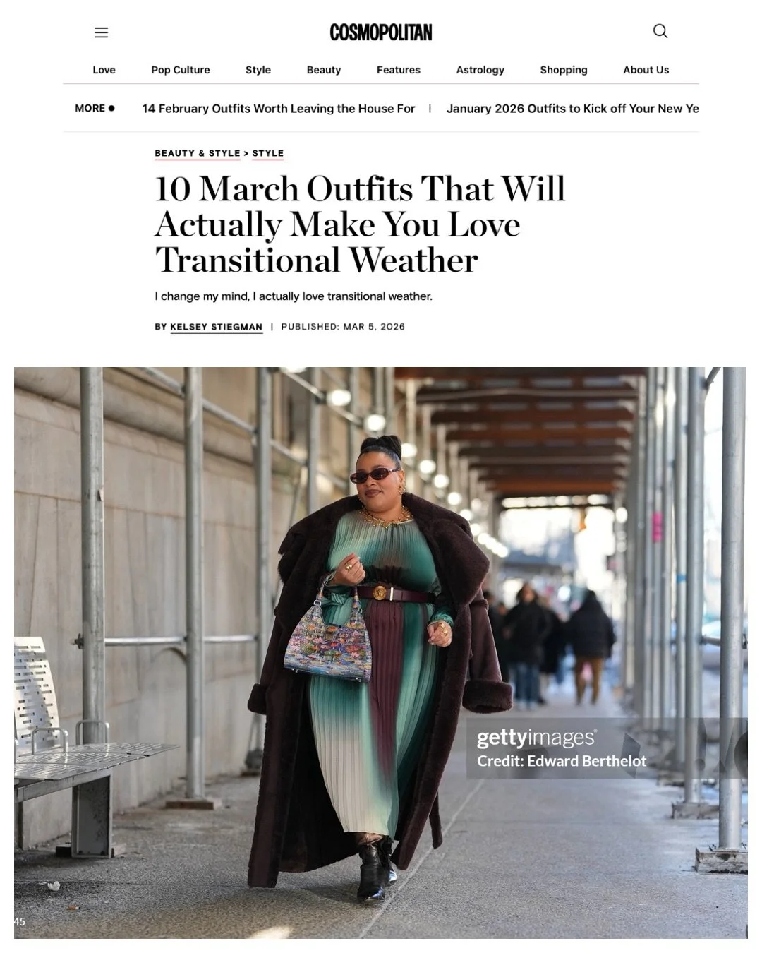 Thanks for the feature @cosmopolitan ✨

10 March Outfits That Will Actually Make You Love Transitional Weather

I change my mind, I actually love transitional weather.

BY KELSEY STIEGMAN @klstieg 
📸 @edward.berthelot 

Sunglasses @longchamp 
Jacket