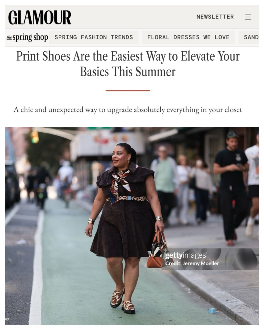 Thank you for the feature @glamourmag x @
BY MARIL&Uacute; ALMAGUER

&ldquo;Print Shoes Are the Easiest Way to Elevate Your Basics This Summer&rdquo;
A chic and unexpected way to upgrade absolutely everything in your closet

📸 @jeremy.moeller 

http