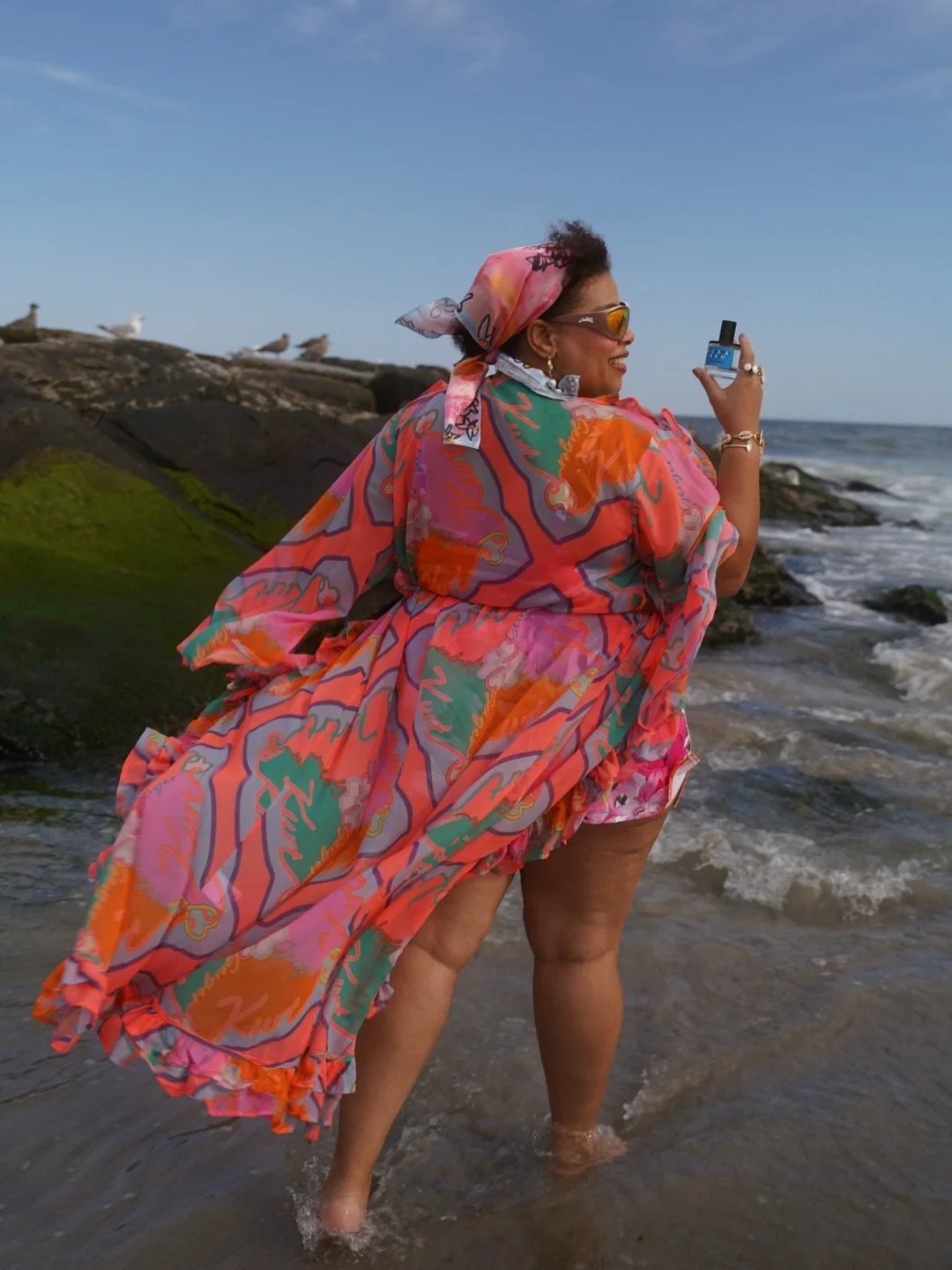 Could you imagine my excitement when I finally got to try Rockaway Beach by @dsanddurga ? As a Queens girl who grew up here, having a fragrance inspired by our own local beaches feels beyond epic. 🌊

Rockaway Beach is D.S. &amp; Durga&rsquo;s olfact