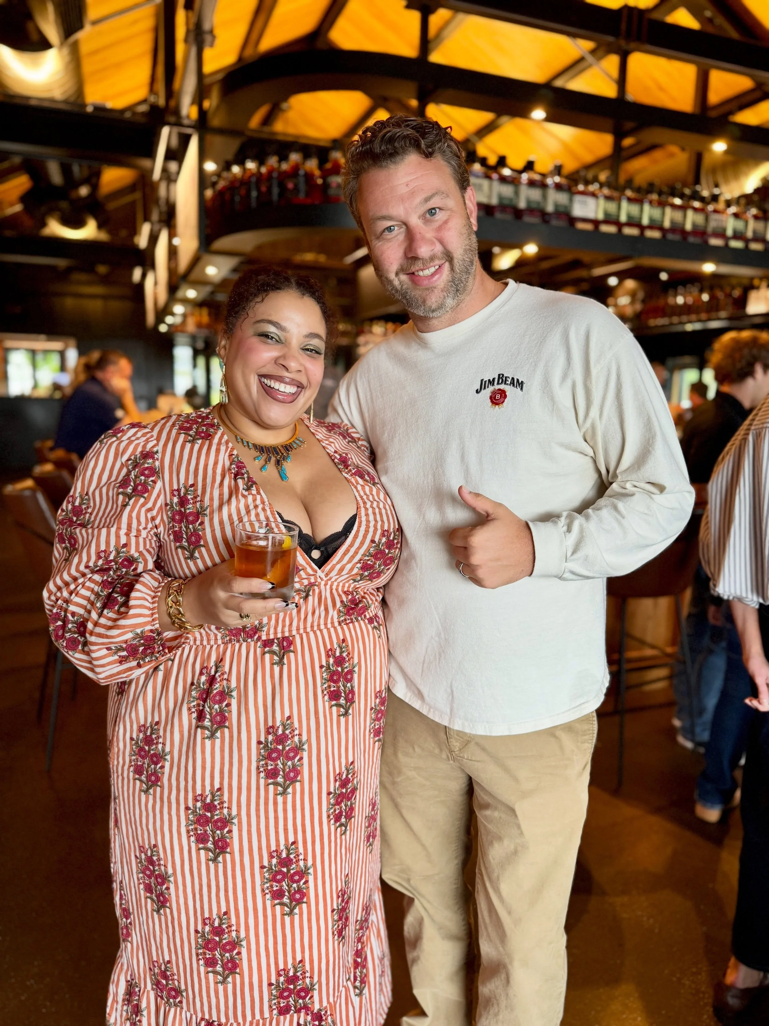The perfect Kentucky lunch with the @beamdistilling team and Freddie Noe at The Kitchen Table! 🥃🤎 @thekitchentablejbbdco 

Created in collaboration with QED Hospitality and Chef Brian Landry, this beautiful restaurant and cocktail bar celebrates Ke