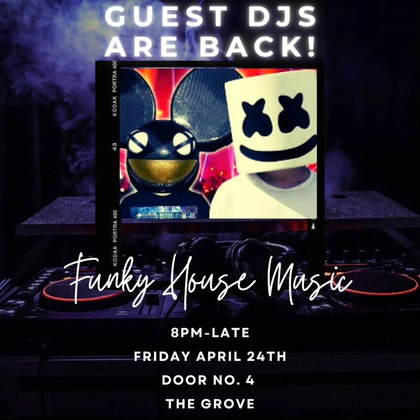Our guest DJs are BACK and they're bringing the heat 🔥 This Friday 24th April, Door No.4 is your home for the funkiest house vibes in town &mdash; spinning from 8PM 'til late. 🎶
Last time was an absolute banger! This Friday will be the same...
Grea
