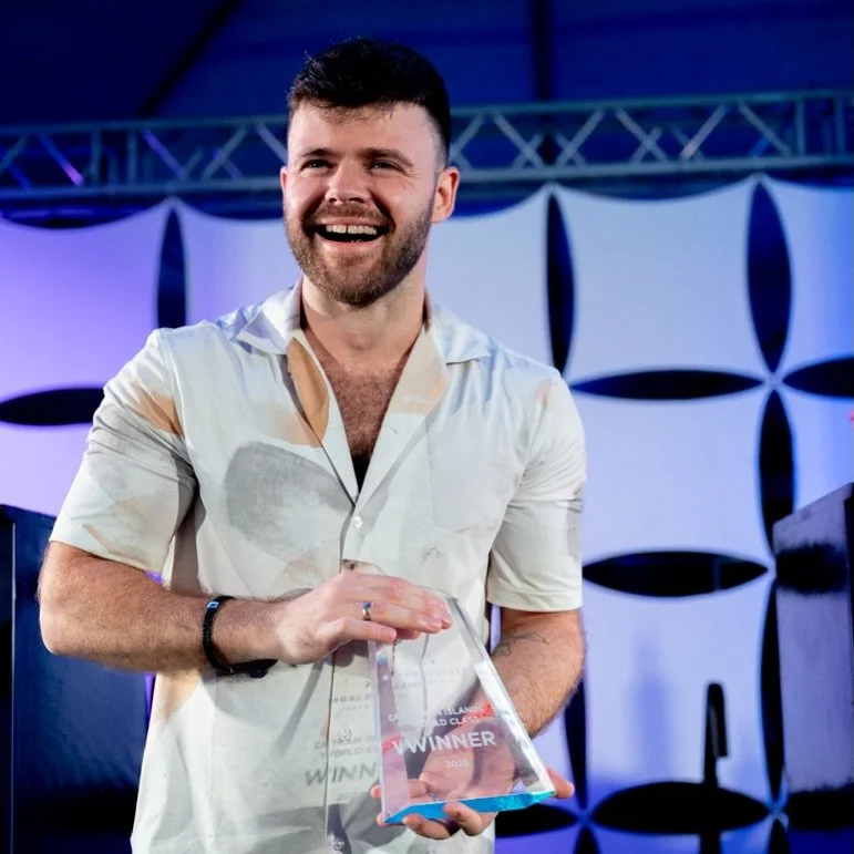 All hail the champ 🏆

Our very own @_benjidavies just took home World Class Cayman.

Next stop, representing Cayman on the global stage.

So proud of you. You earned every drop of this.

#WorldClassCayman #DoorNo4 #caymancocktails