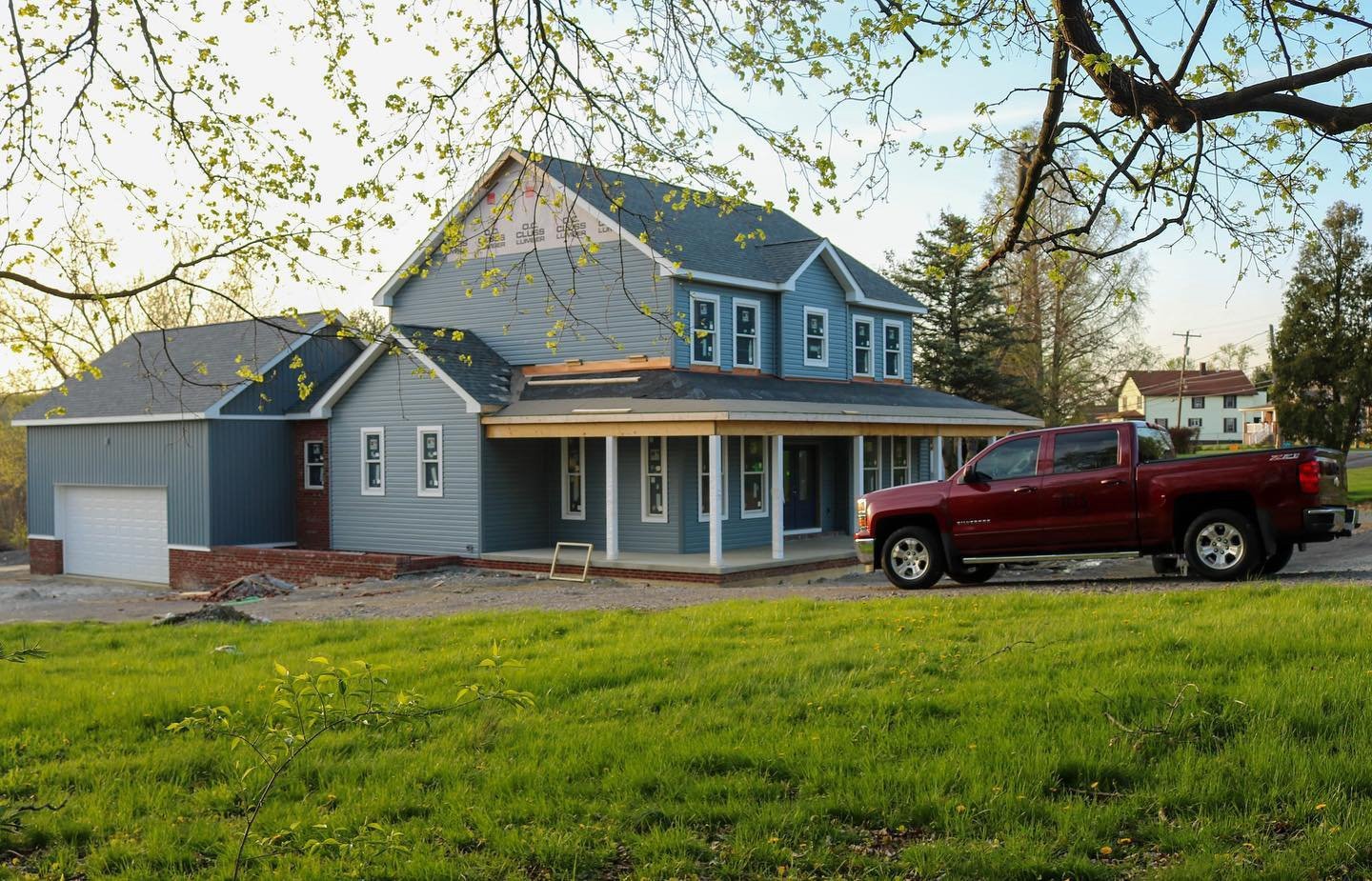 The Unity Residence: A Modern Farmhouse, Under Construction
