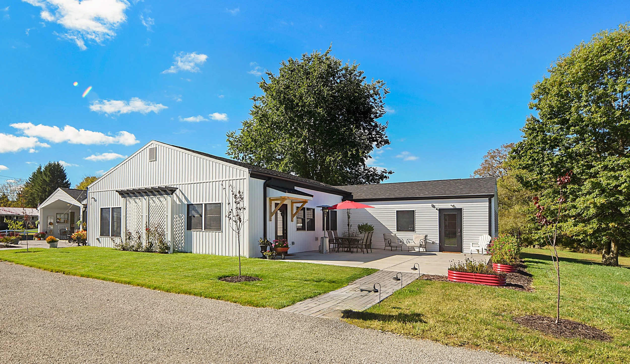 Red Bird Gift Company Commercial Building Renovation Designed by David Stumpf Architecture_Exterior Rear of Building.jpg
