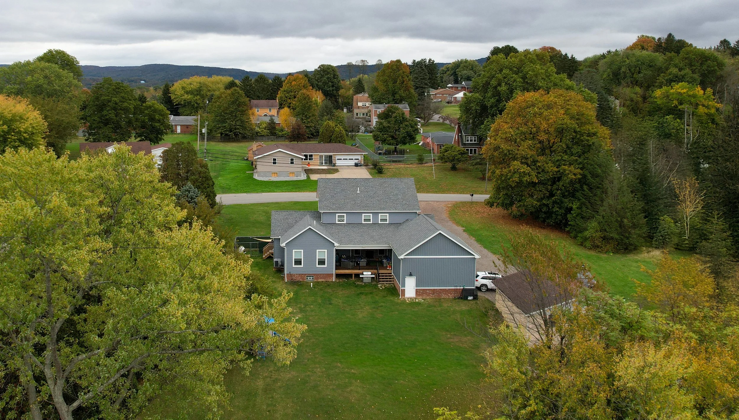 The Unity Residence A Modern Farmhouse Designed By Architect David Stumpf_Aerial Photograph of the Finished Home (3).jpg