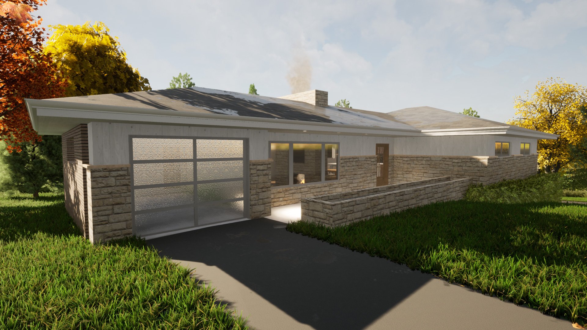 A Modern Transitional Style Renovation for a Mid Century Modern Ranch House in Pittsburgh Designed by David Stumpf Architecture (4).jpg
