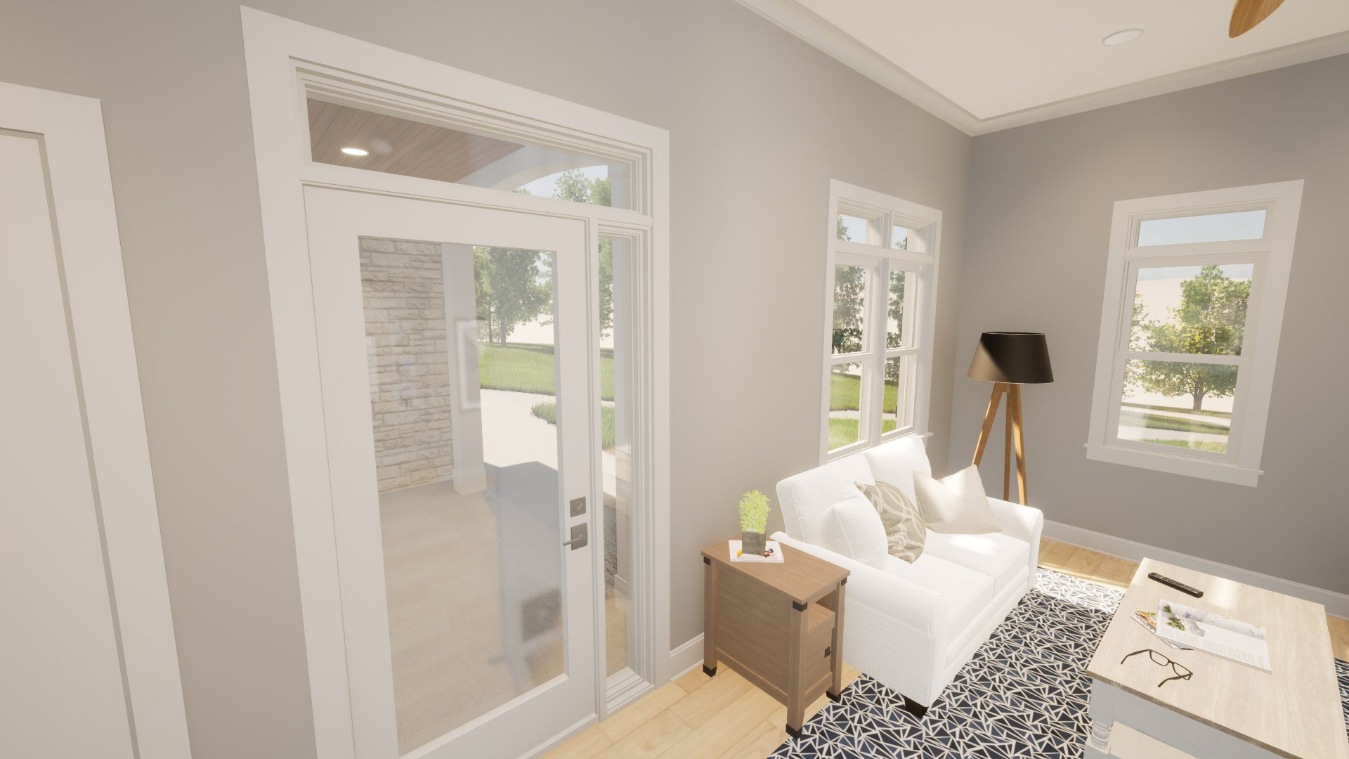 Williams Residence Addition and Remodel_Architectural Renderings - Interior_Kitchen & Living Room (6).jpg