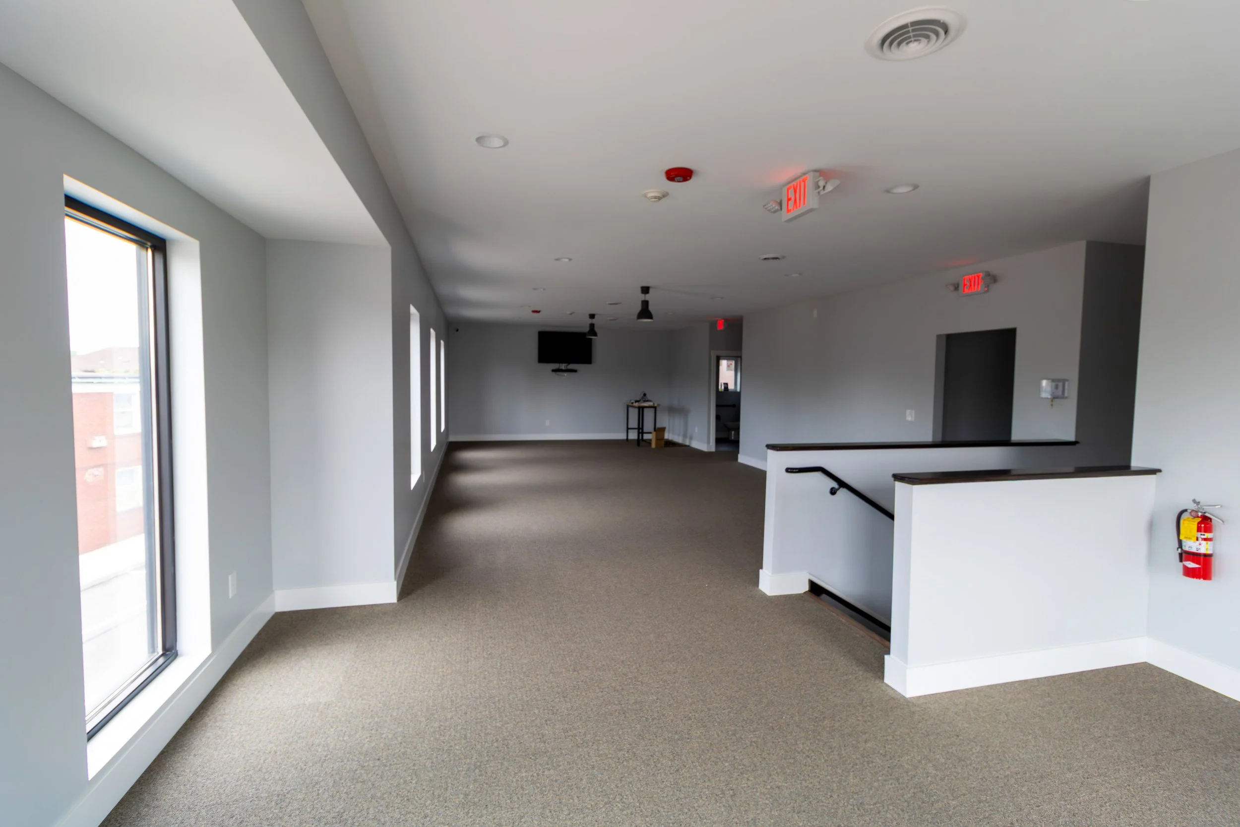 Lea's Floral Shop In East McKeesport PA Designed By David Stumpf Architecture_Finished Builidng Second Floor Flex Space (1).jpg