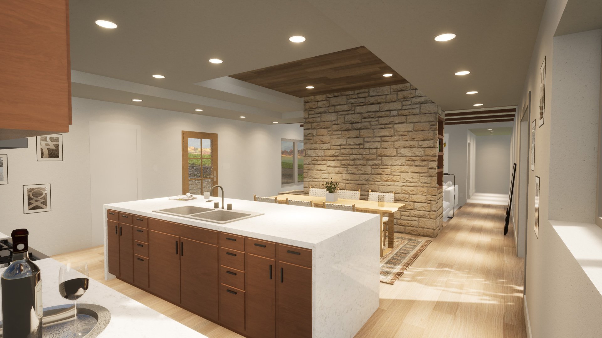 A Modern Transitional Style Renovation for a Mid Century Modern Ranch House in Pittsburgh Designed by David Stumpf Architecture (2).jpg