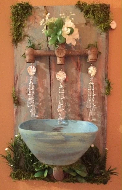 Antique pipe water basin upcycle.JPG