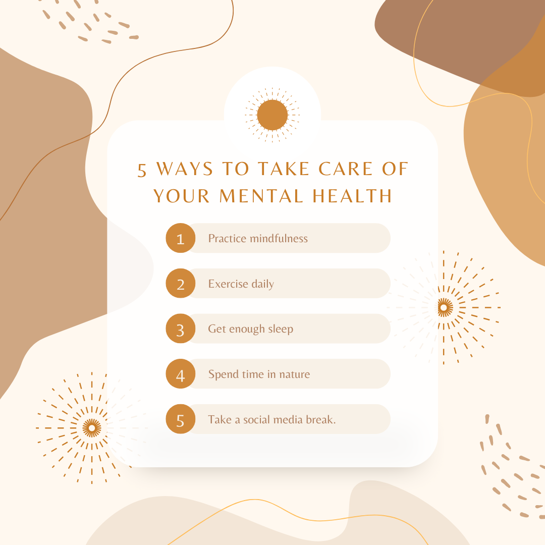Beige Brown Abstract Tips to Maintain Mental List Instagram Post.png