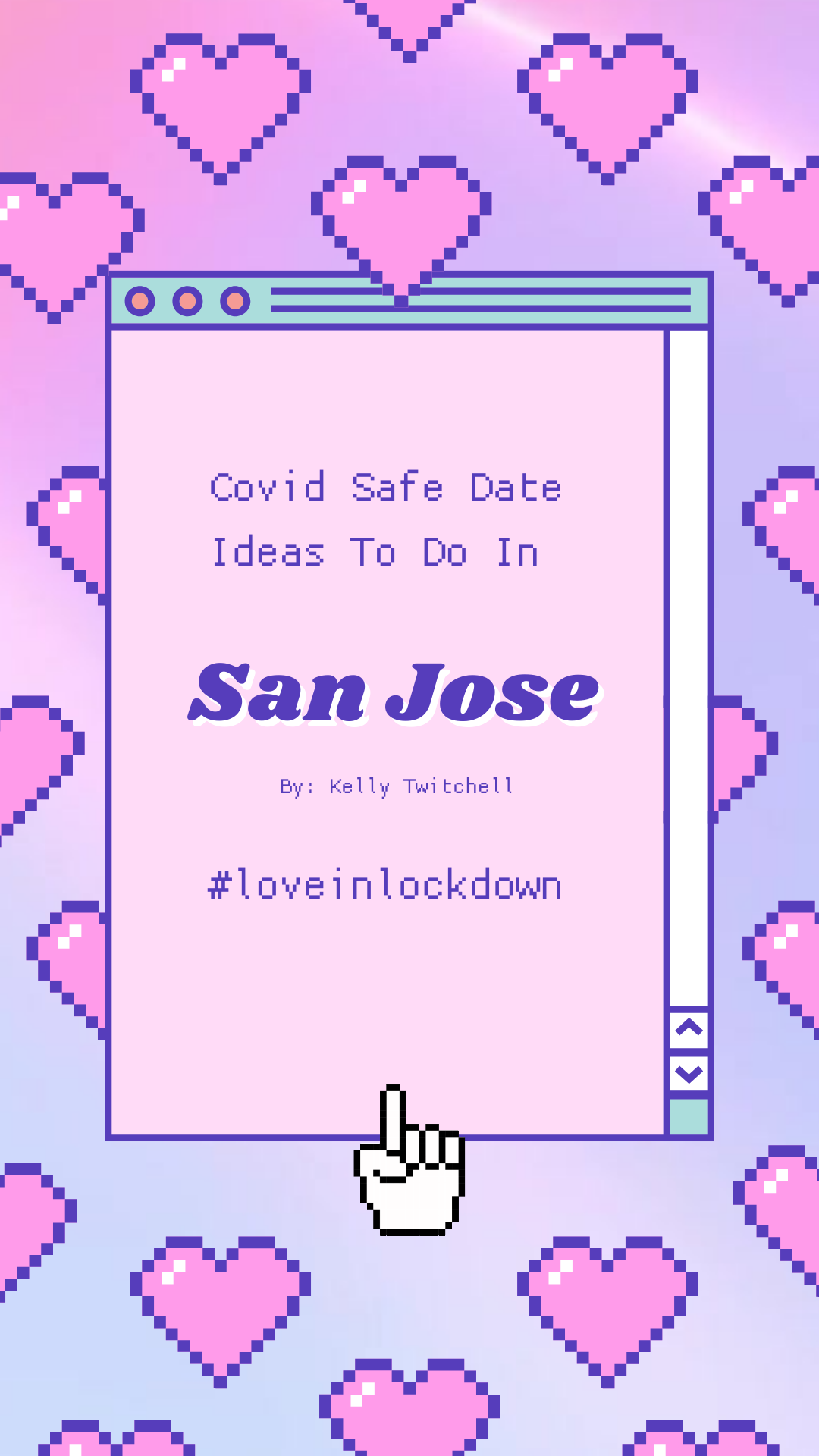 Purple and Pink 8-bit Funny Love Your Story.png