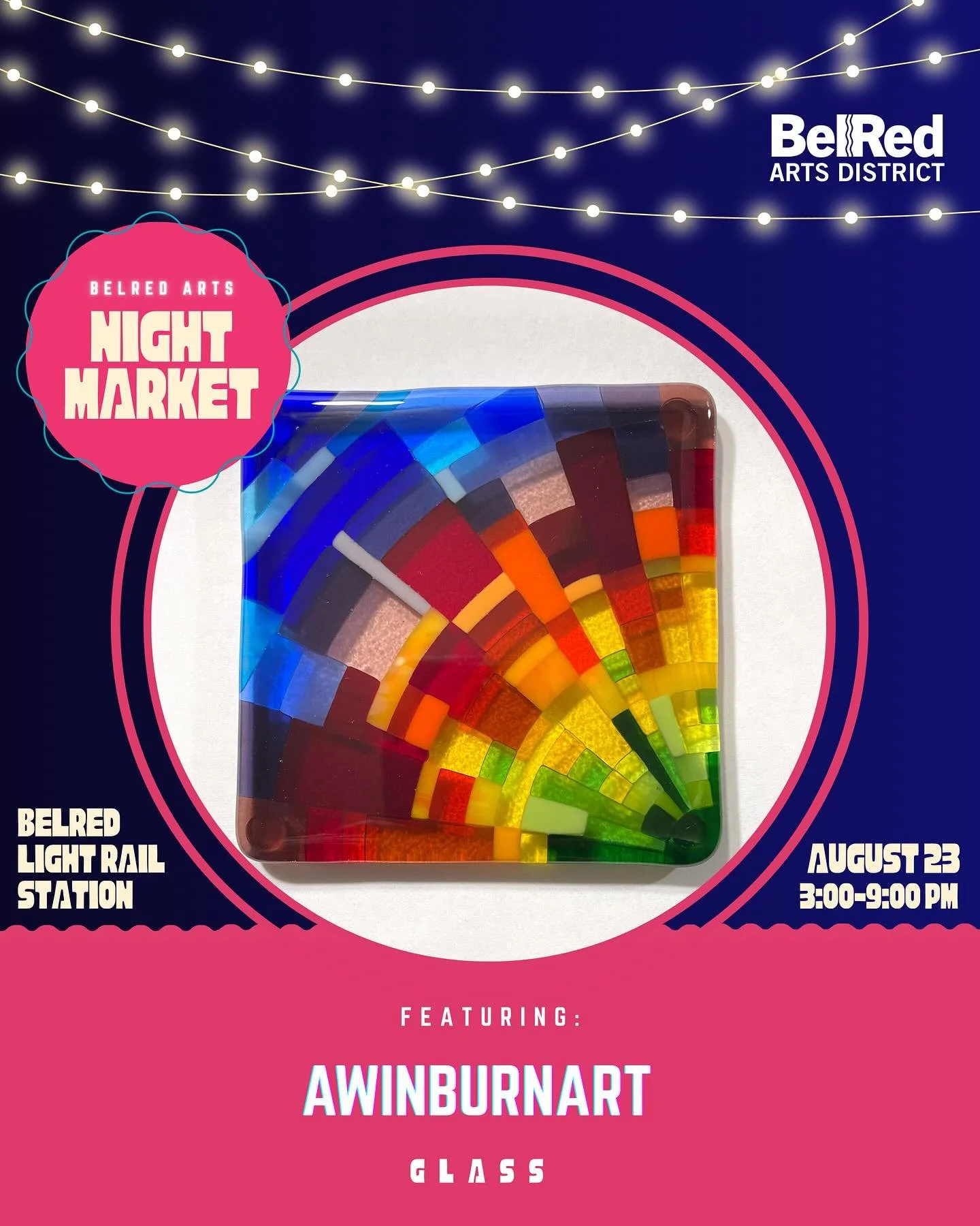 The first-ever BelRed Arts Night Market is almost here&hellip; stop by THIS SATURDAY, AUGUST 23, at the BelRed Light Rail Station from 3-9PM for an immersive experience of arts, music, and food + photobooth from @visitbellevue, arts activation by @pn