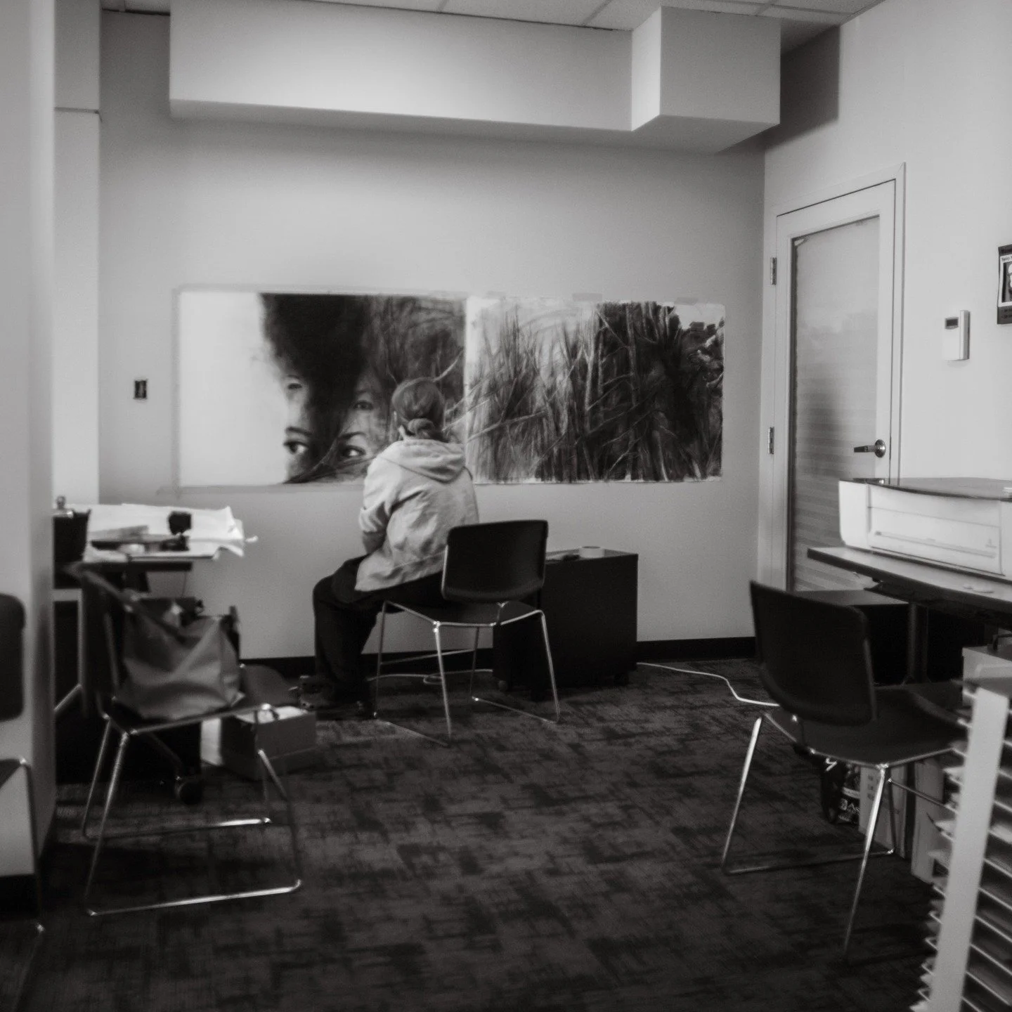 Only 2 spots left in our common area at the BelRed Arts Studio! Are you an artist looking for a community space to work in? As a common space artist, your work station will include a table, chair, small storage cabinet, and a locker + 24/7 access to 