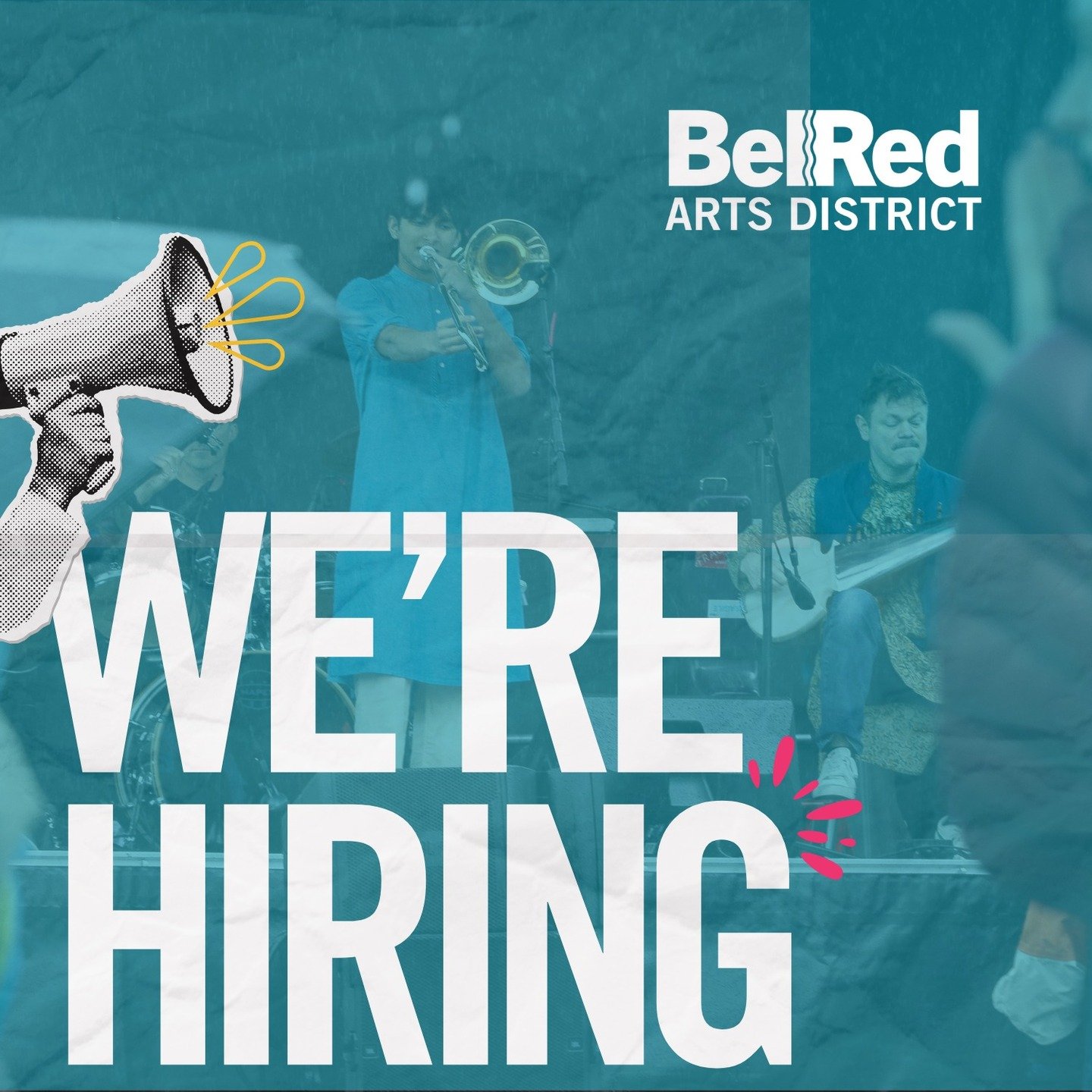 We're hiring for a part-time operations &amp; community engagement coordinator! This role will foster long-lasting relationships with artists, local partners, creative businesses/organizations and the community to program the BelRed Arts Studio and s