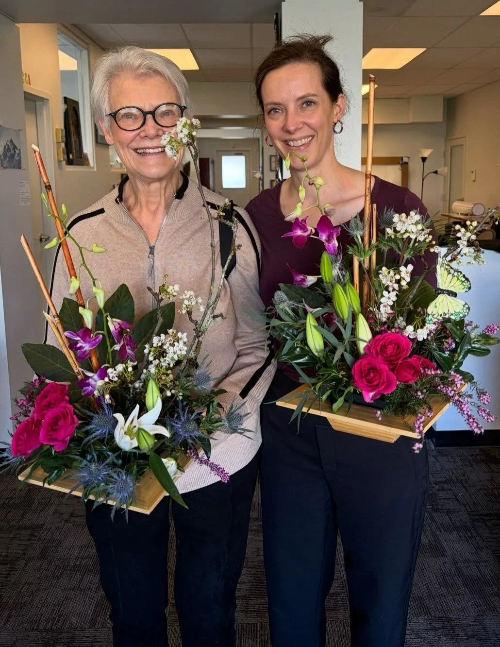 April 17 is the next floral arrangement class with ZEN Flower Studio! Sign up before April 6 for a $10 off early bird special.

During last week&rsquo;s workshop, students celebrated the beginning of spring and worked with natural materials to make t