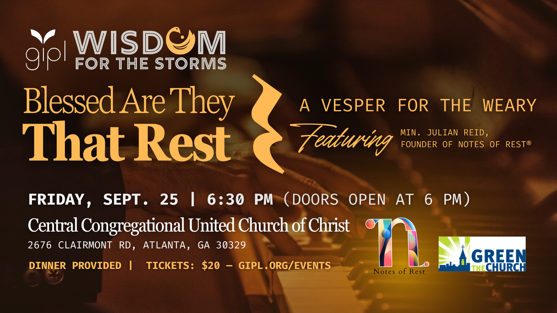 Blessed Are They That Rest: A Vesper for the Weary