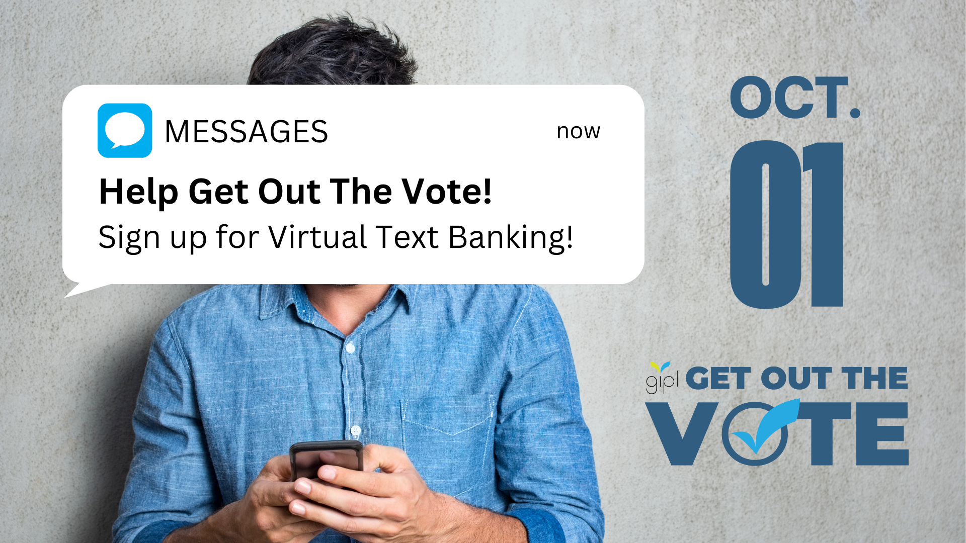 Oct. 1 Virtual Text Bank with GIPL