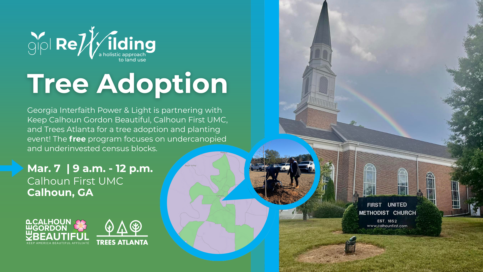 Tree Adoption in Calhoun