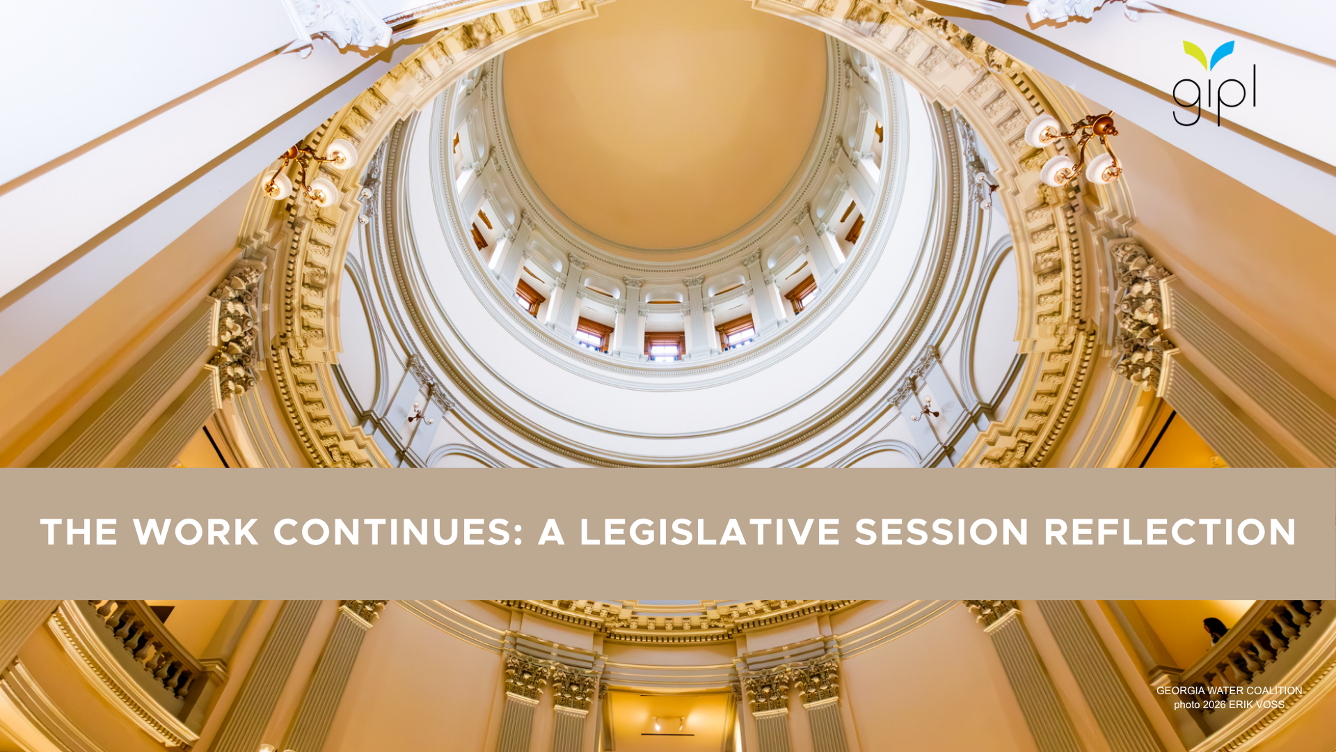 The Work Continues: A Legislative Session Reflection