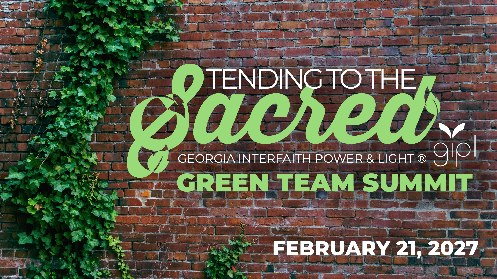 2027 Green Team Summit 