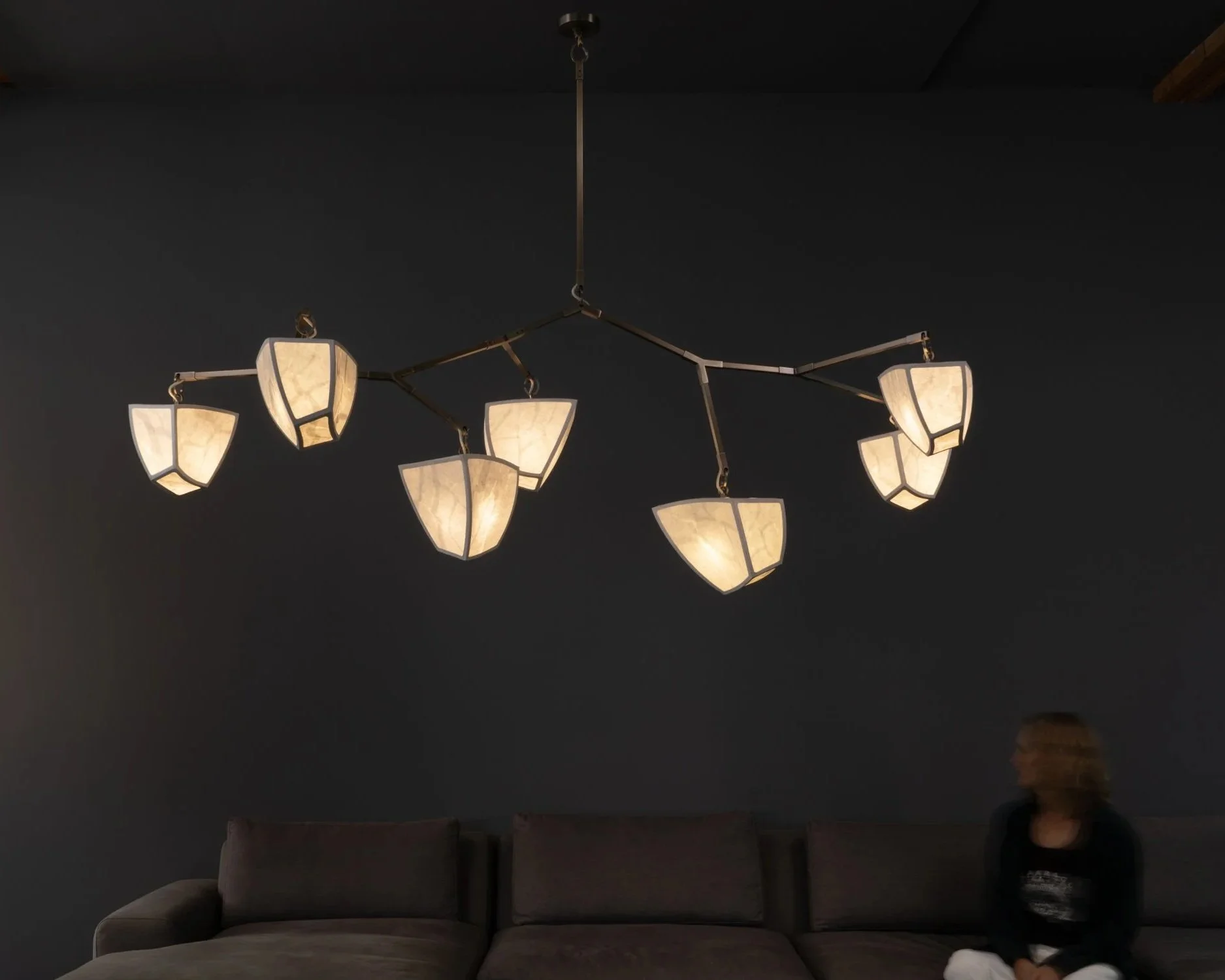 Hanji  Cassiopeia 7 V3: 4A3B Mobile Chandelier