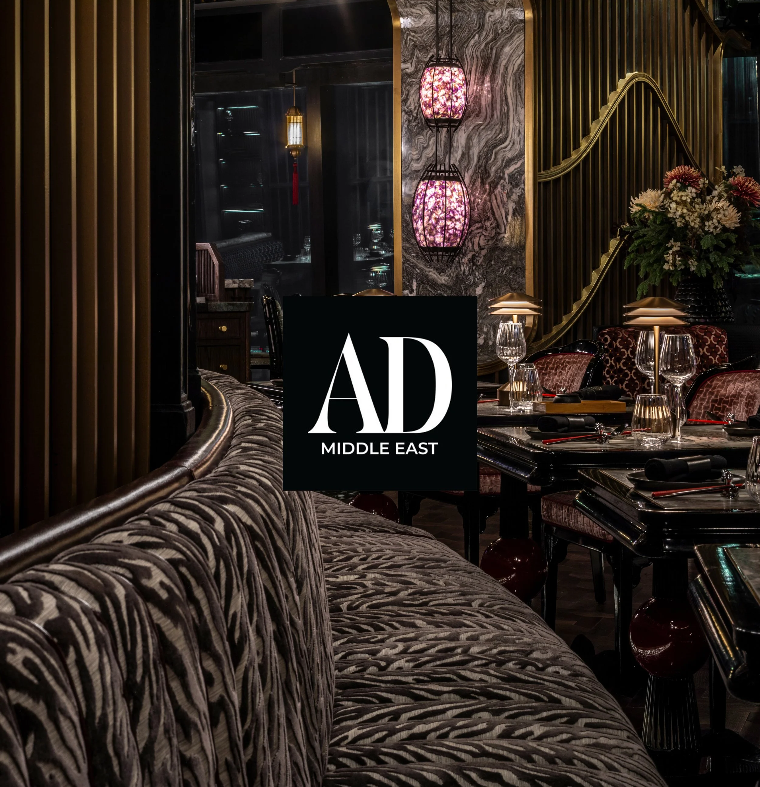 AD Middle East article about 35 most beautiful restaurants in Dubai featuring Tattu Dubai
