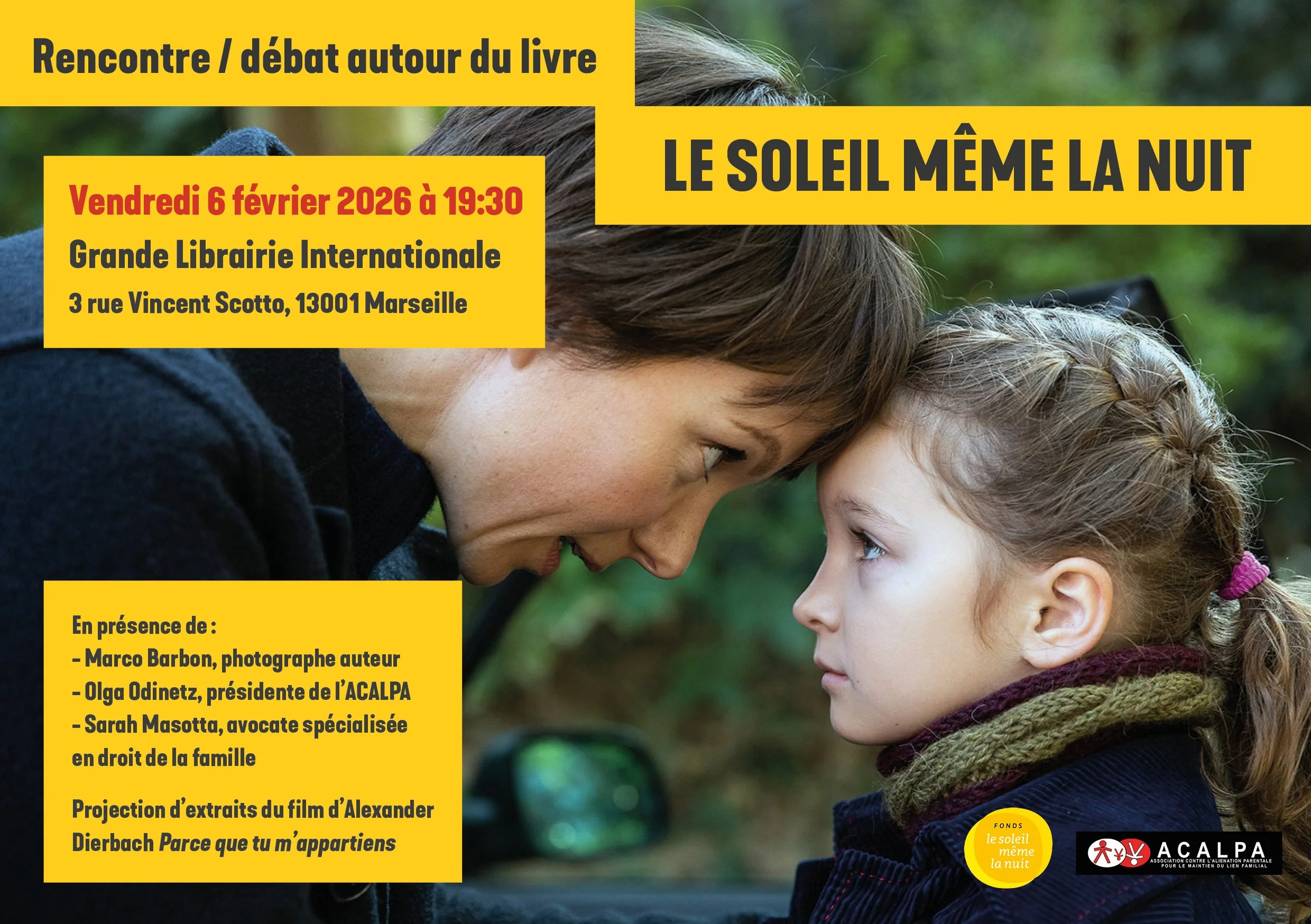 Rencontre / débat autour du livre "Le soleil même la nuit"