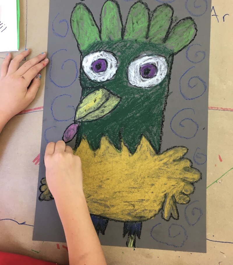 Drawing, Painting & Mixed Media: Ages 5-8 (In-person)