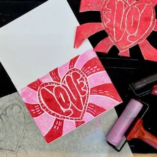 Family Workshop: Valentine Printmaking for All Ages